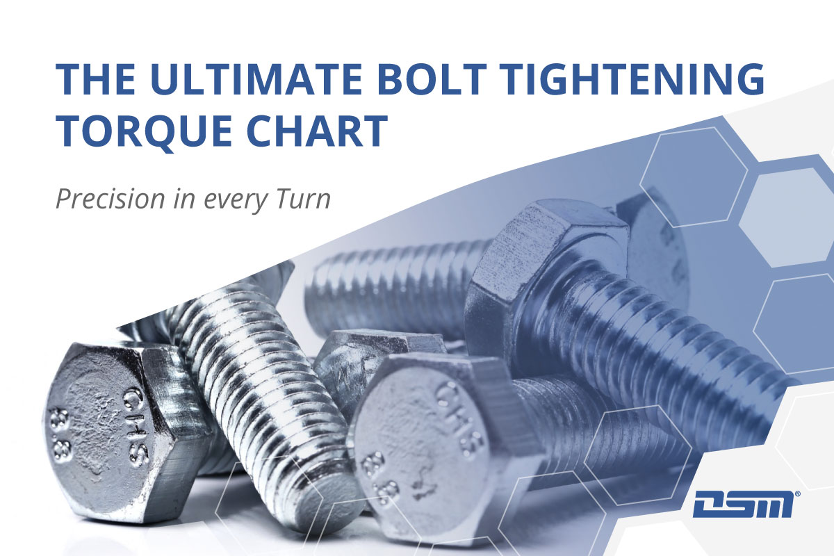Bolt Tightening Torque Chart: Standard Bolt Sizes at a Glance